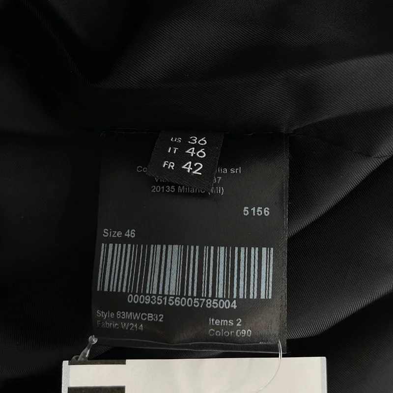 CALVIN KLEIN / カルバンクライン | Checked Wool Overcoat チェック チェスターコート | 46 | メンズ