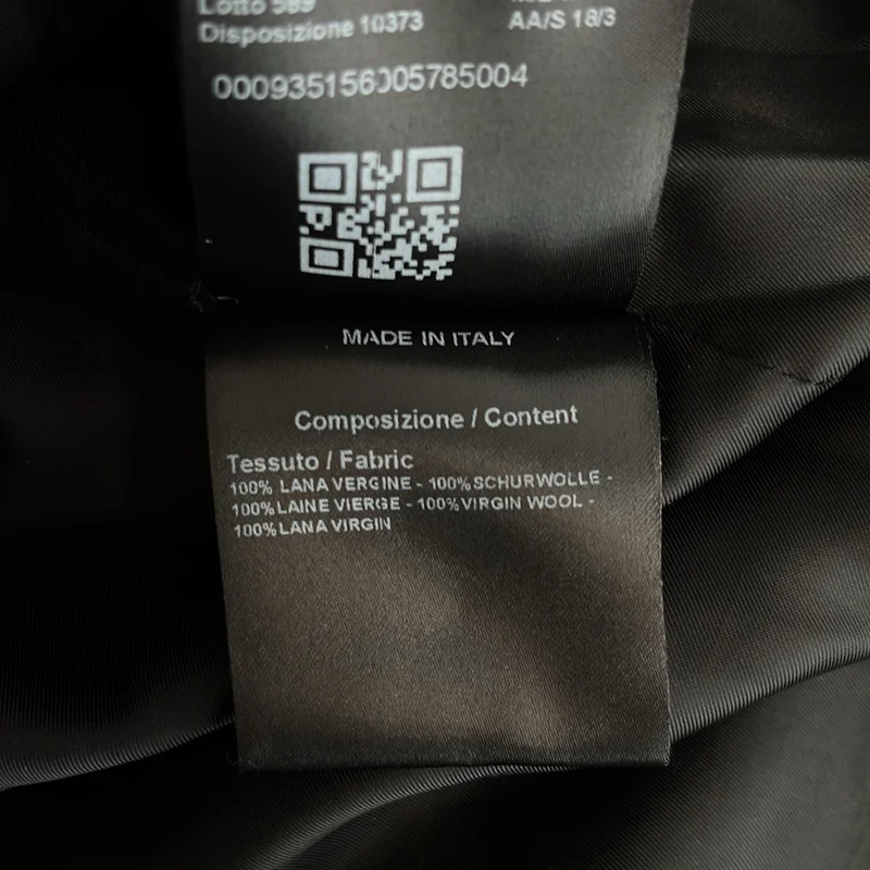 CALVIN KLEIN / カルバンクライン | Checked Wool Overcoat チェック チェスターコート | 46 | メンズ