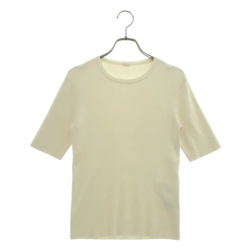 MUSE de Deuxieme Classe / ミューズドゥーズィーエムクラス | 2025SS | DINER RIB クルーネックプルオーバー |