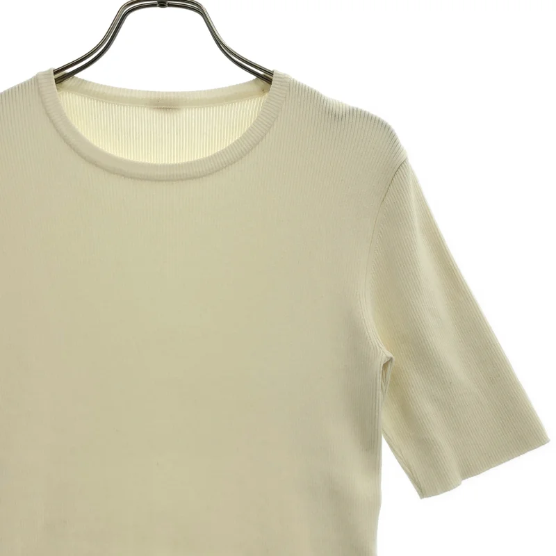 MUSE de Deuxieme Classe / ミューズドゥーズィーエムクラス | 2025SS | DINER RIB クルーネックプルオーバー |