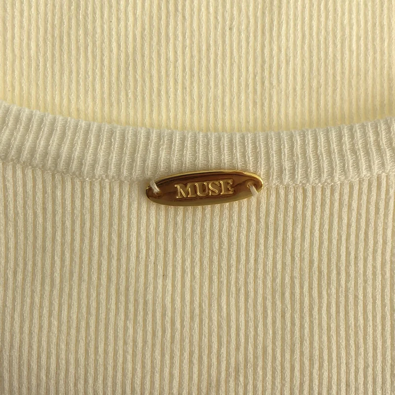 MUSE de Deuxieme Classe / ミューズドゥーズィーエムクラス | 2025SS | DINER RIB クルーネックプルオーバー |