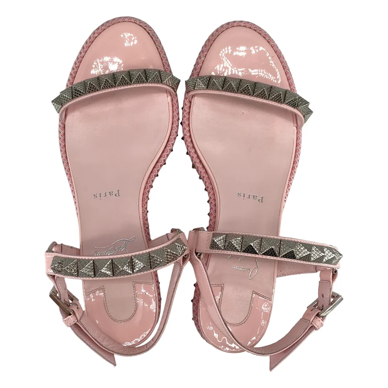 Christian Louboutin / クリスチャンルブタン | PYRACLOU スタッズ サンダル 3220617 | 38 | レディース