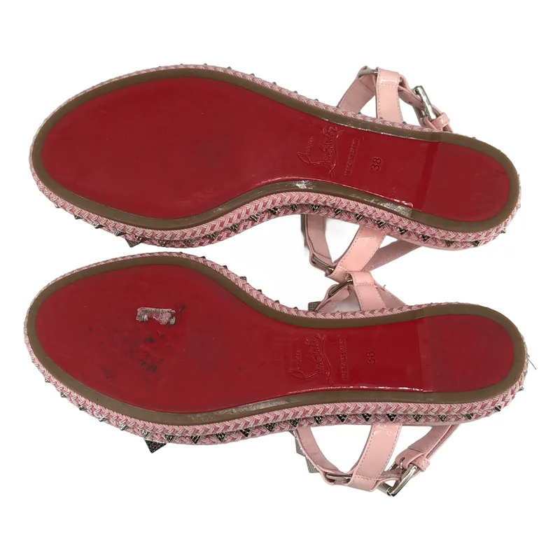 Christian Louboutin / クリスチャンルブタン | PYRACLOU スタッズ サンダル 3220617 | 38 | レディース