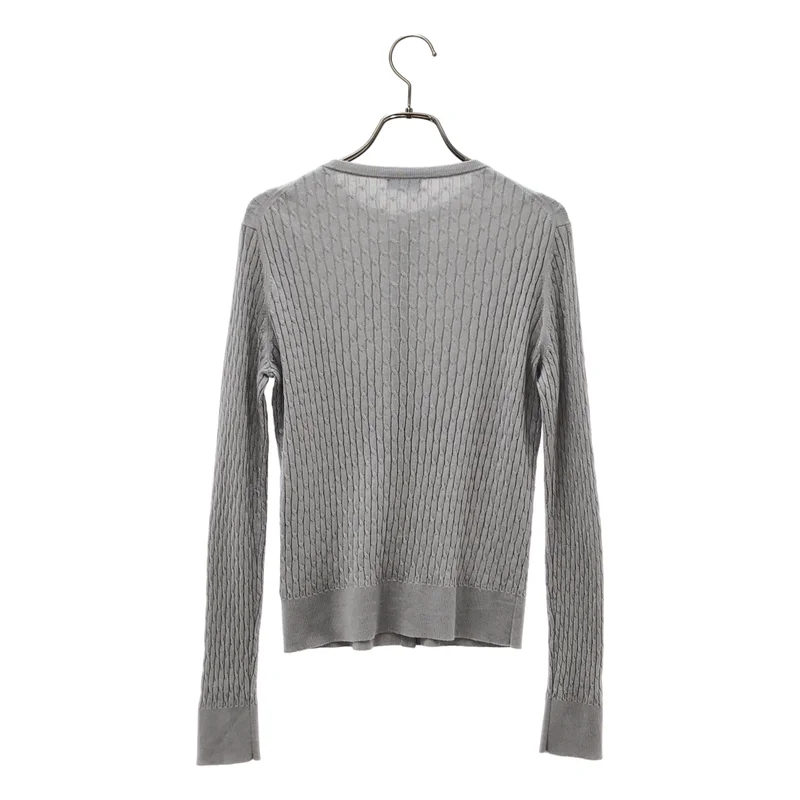 Cruciani / クルチアーニ | カシミヤ シルク クルーネックカーディガン | 40 | レディース