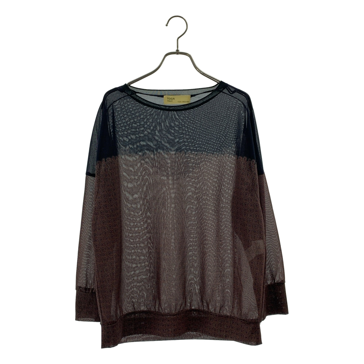 バ*グ様 TOGA PULLA ペイズリー　ニット TOGA（トーガ）の「TOGA PULLA Paisley jacquard knit pullover