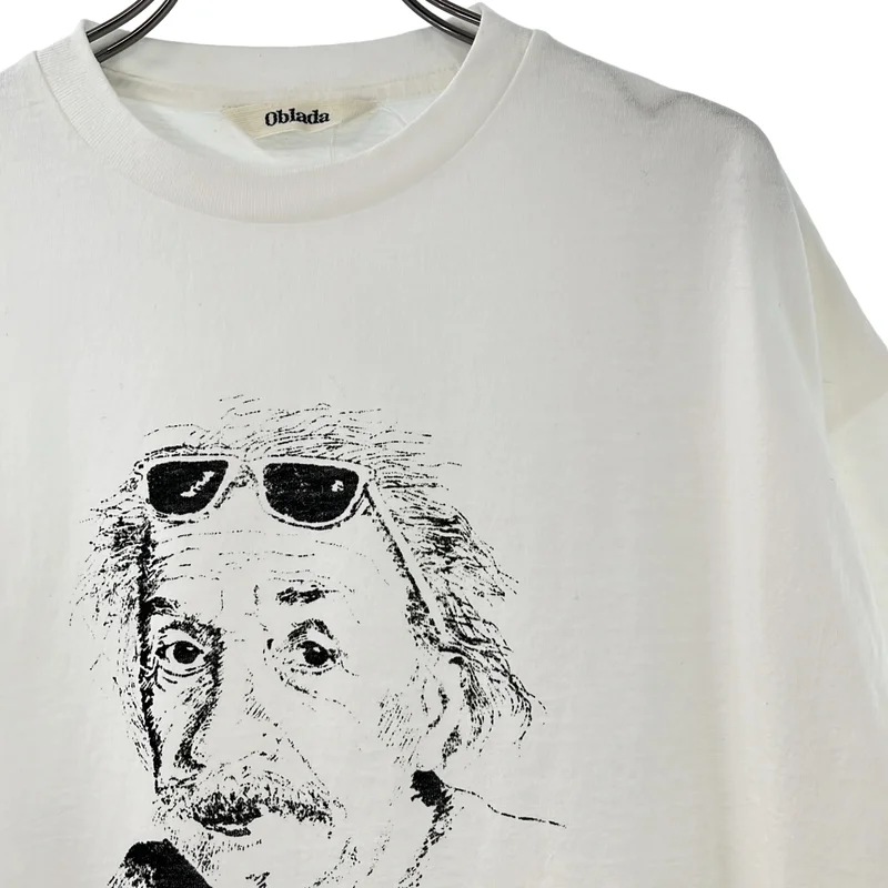 oblada / オブラダ | 2026SS | UNCLE TEE / アインシュタイン プリントTシャツ | F | レディース