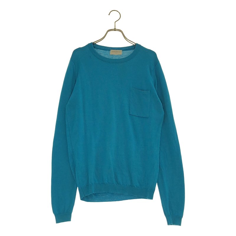 JOHN SMEDLEY / ジョンスメドレー | ウール クルーネックニット | S | メンズ