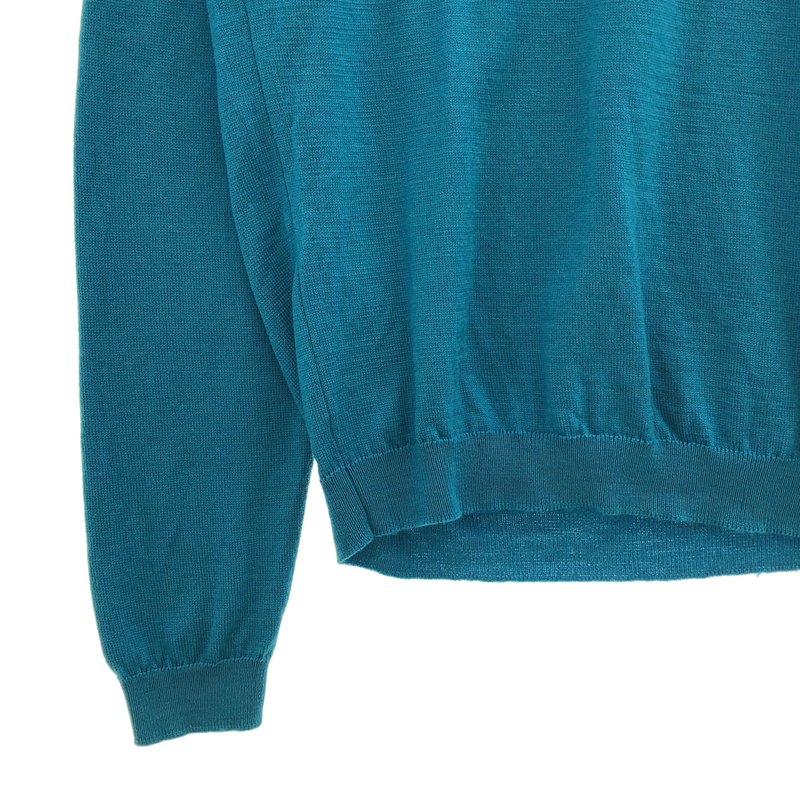 JOHN SMEDLEY / ジョンスメドレー | ウール クルーネックニット | S | メンズ