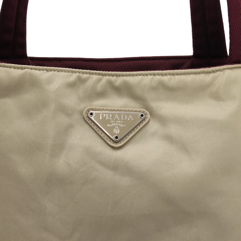 PRADA / プラダ | ナイロン トライアングルロゴ トートバッグ |