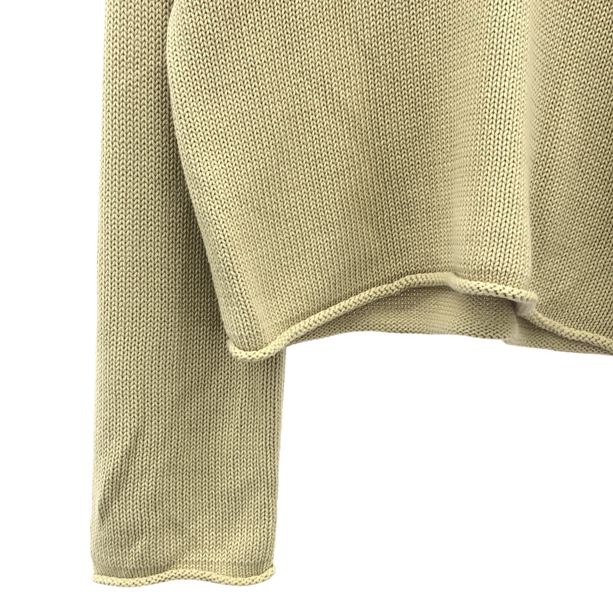 L'Appartement / アパルトモン | 2024SS | Cotton 3G Vneck Knit Vネック ニット | ベージュ | レディース L'Appartement / アパルトモン | 2024SS | Cotton 3G Vneck Knit V