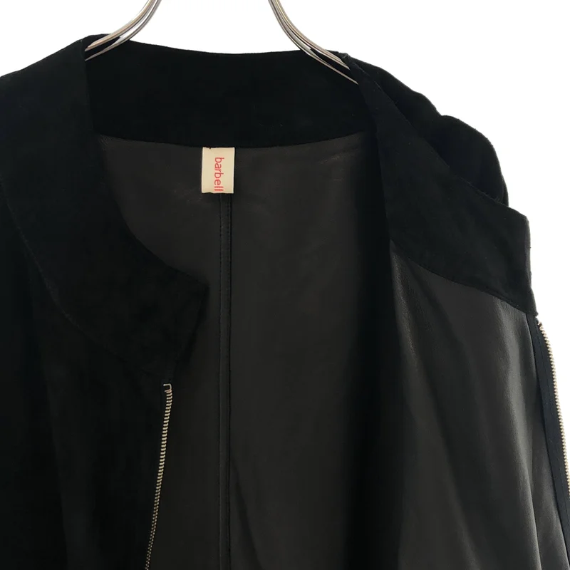 barbell object / バーベル オブジェクト | 2025AW | × JOHN / 別注 Lambskin Zip Jacket / ラムスキン ジップジャケット | F | メンズ