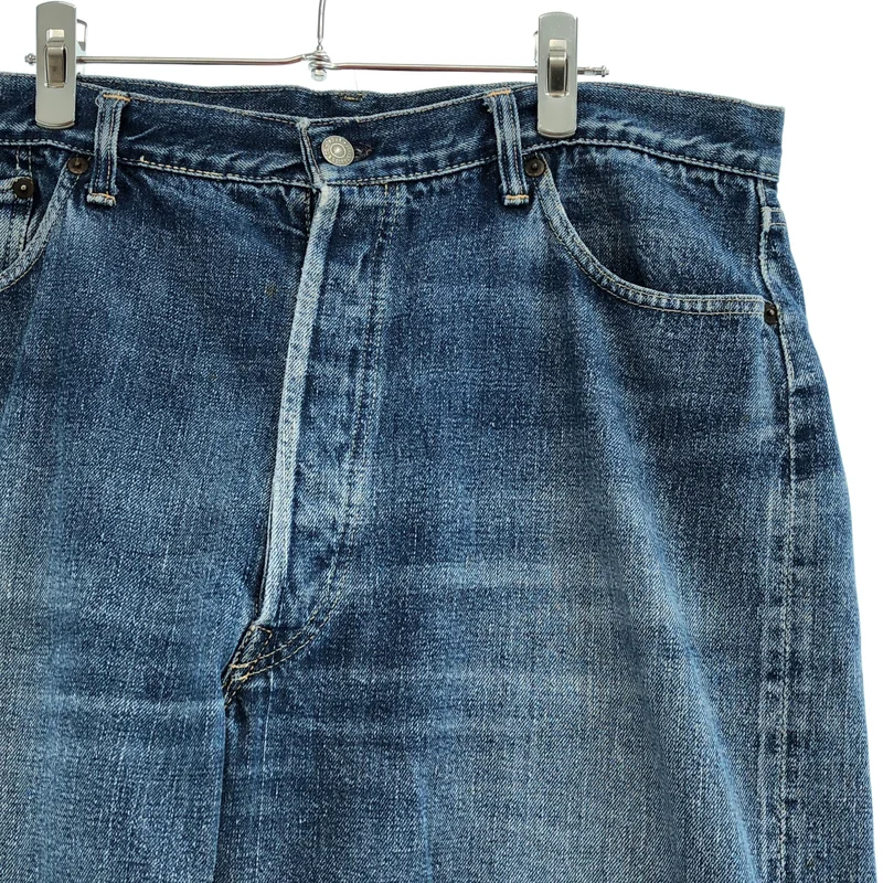 Levi's / リーバイス | 1950s | vintage / ヴィンテージ 501XX BIG E 隠しリベット セルビッチ デニムパンツ |