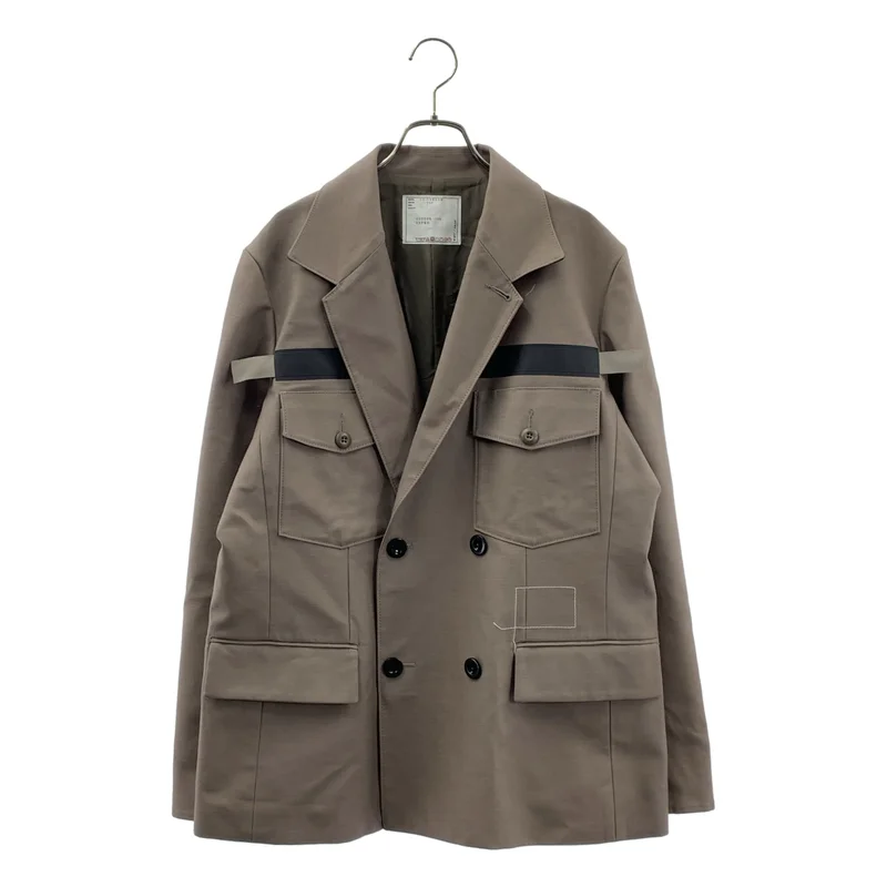 sacai / サカイ | 2025SS | ×WTAPS / Cotton Back Satin Jacket コットン バック サテンジャケット | 1 | メンズ