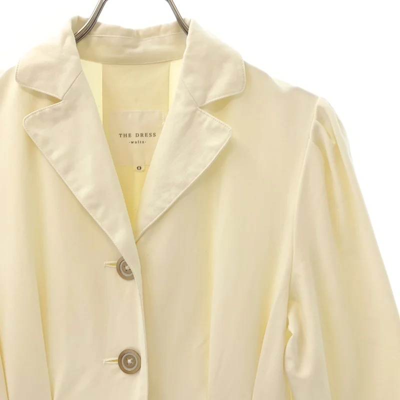 foufou / フーフー | THE DRESS - waltz - #17 / open collar gold button dress ドレス ワンピース | 0 | レディース