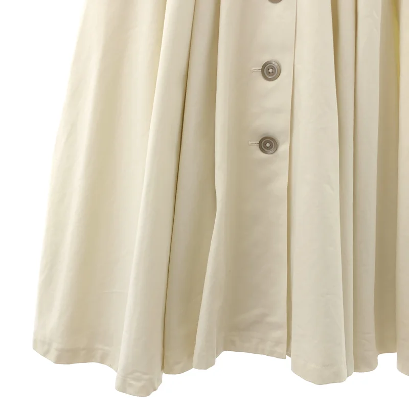 foufou / フーフー | THE DRESS - waltz - #17 / open collar gold button dress ドレス ワンピース | 0 | レディース