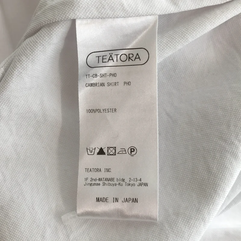 TEATORA / テアトラ | 2026SS | CAMBRIAN SHIRT PHO シャツ_長袖 | 4 | メンズ