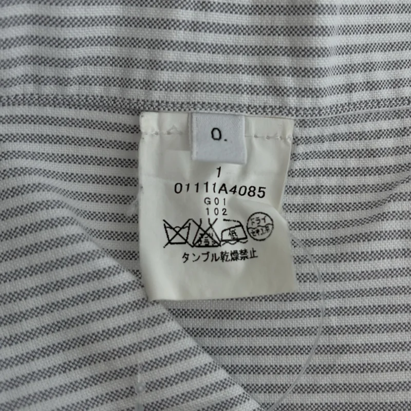 THOM BROWNE / トムブラウン | ストライプ ワンピース 01111A4085 | 1 | レディース