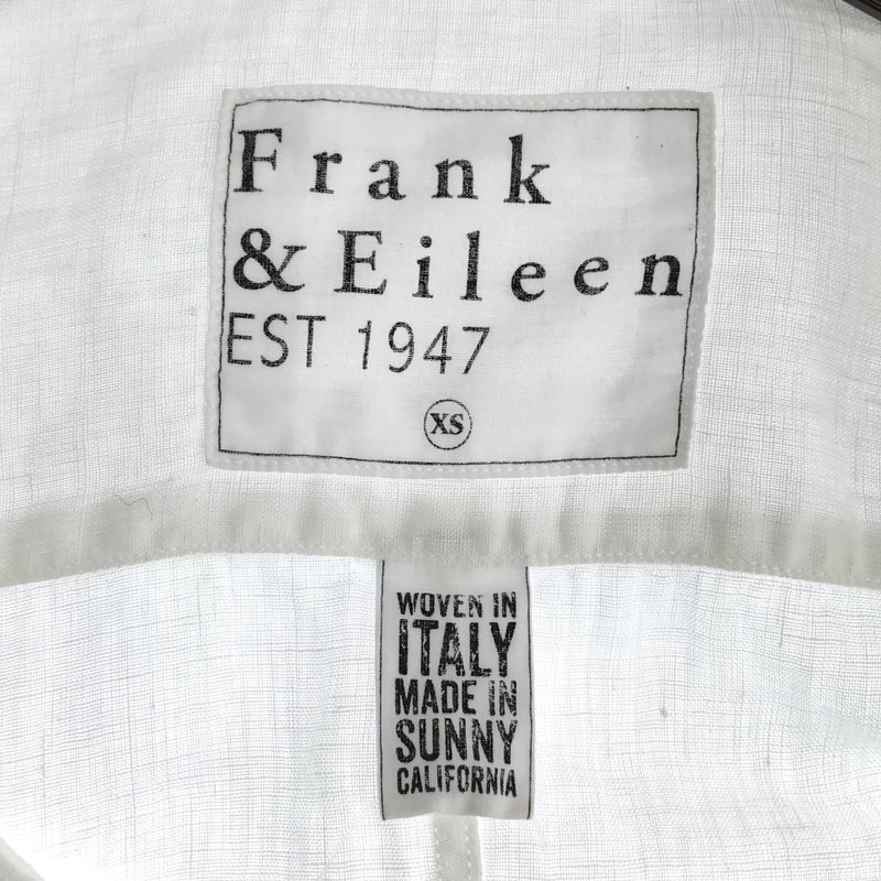 Frank&Eileen / フランクアンドアイリーン | BARRY リネン シャツ | XS | レディース