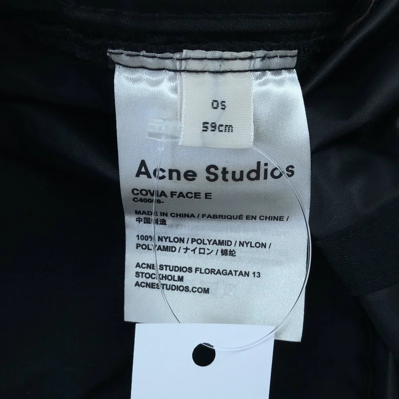 Acne Studios / アクネストゥディオズ | COVIA FACE ナイロン キャップ | 59cm | その他