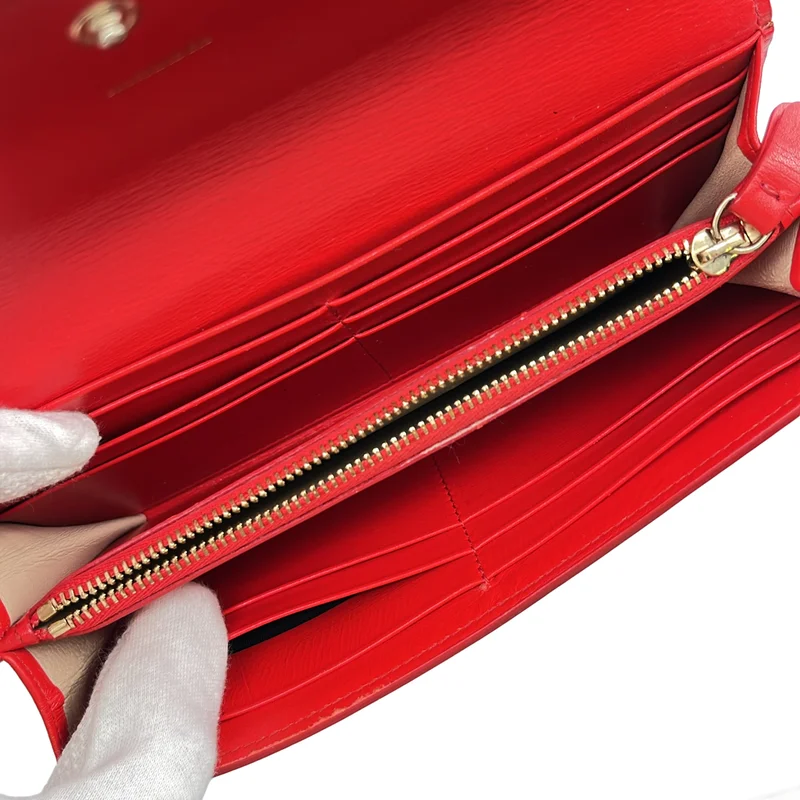 JIL SANDER / ジルサンダー | CONTINENTAL WALLET / ロゴプリント ロングウォレット |