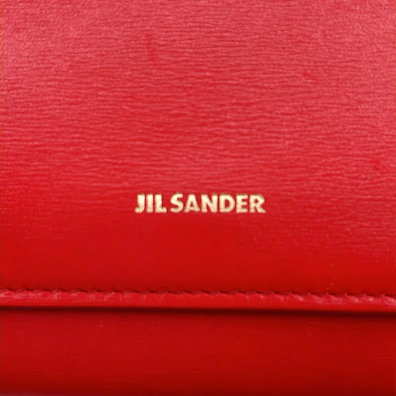 JIL SANDER / ジルサンダー | CONTINENTAL WALLET / ロゴプリント ロングウォレット |