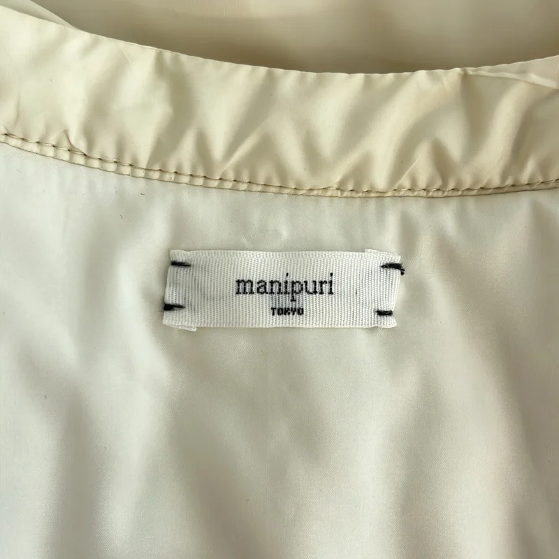 manipuri / マニプリ | キルティングミリタリークルーネックジャケット | F | レディース