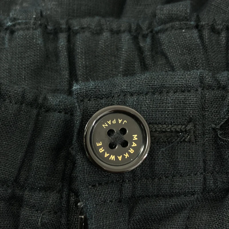 MARKAWARE / マーカウェア | ONE TUCK TAPERED EASY PANTS / ドローストリング  ワンタックテーパードイージーパンツ | 2 | メンズ