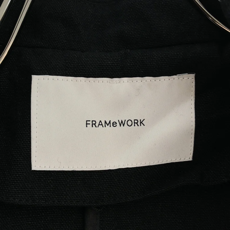 Framework / フレームワーク | 2024SS | 綿麻プレーンコート | 38 | レディース