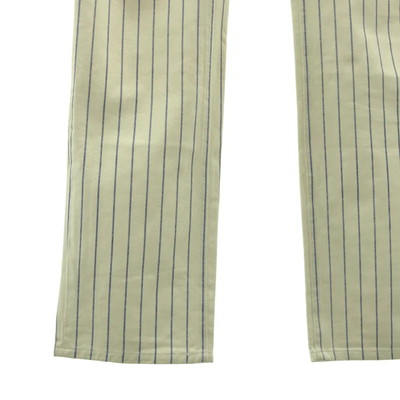 Martin Margiela / マルタンマルジェラ | 2007SS | 本人期 コットン ストライプ 5P ストレートパンツ | 46 | メンズ