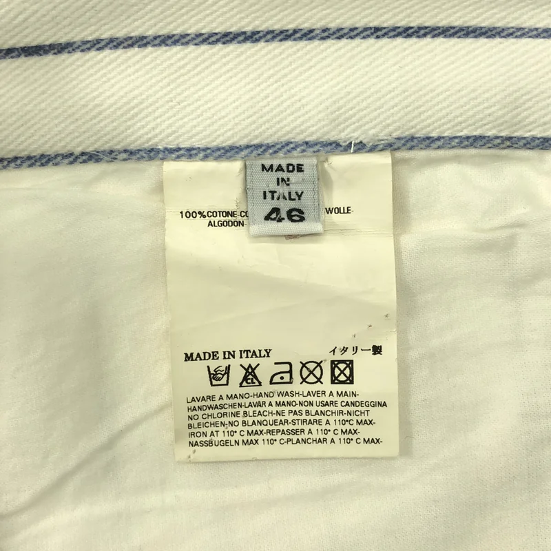 Martin Margiela / マルタンマルジェラ | 2007SS | 本人期 コットン ストライプ 5P ストレートパンツ | 46 | メンズ