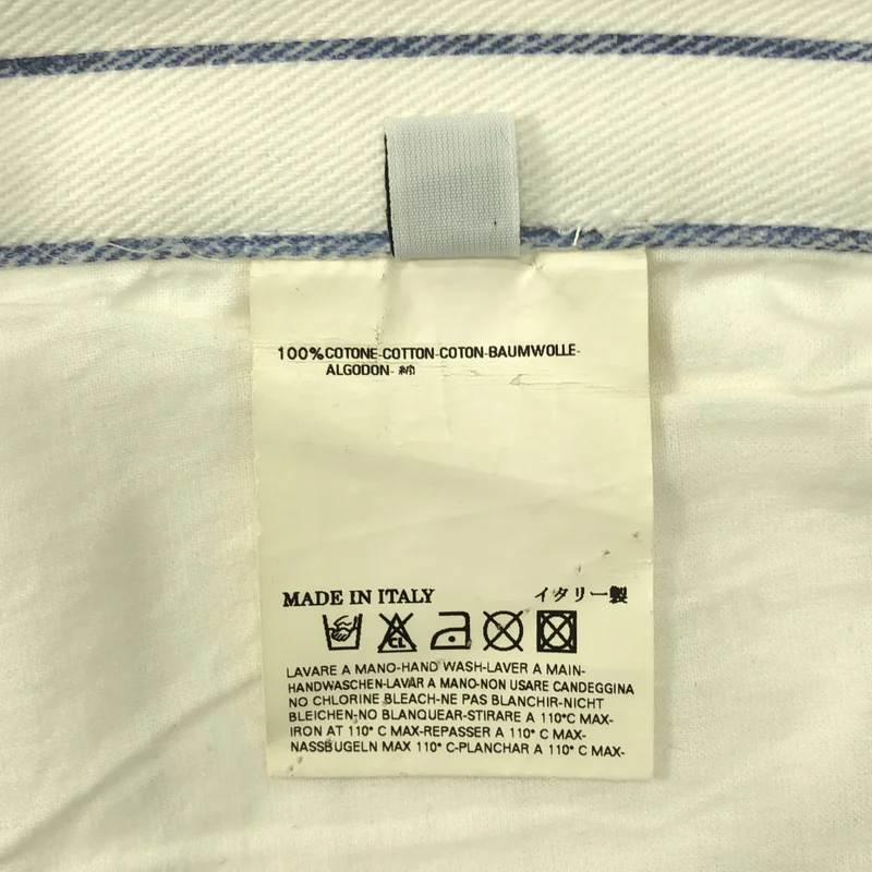 Martin Margiela / マルタンマルジェラ | 2007SS | 本人期 コットン ストライプ 5P ストレートパンツ | 46 | メンズ