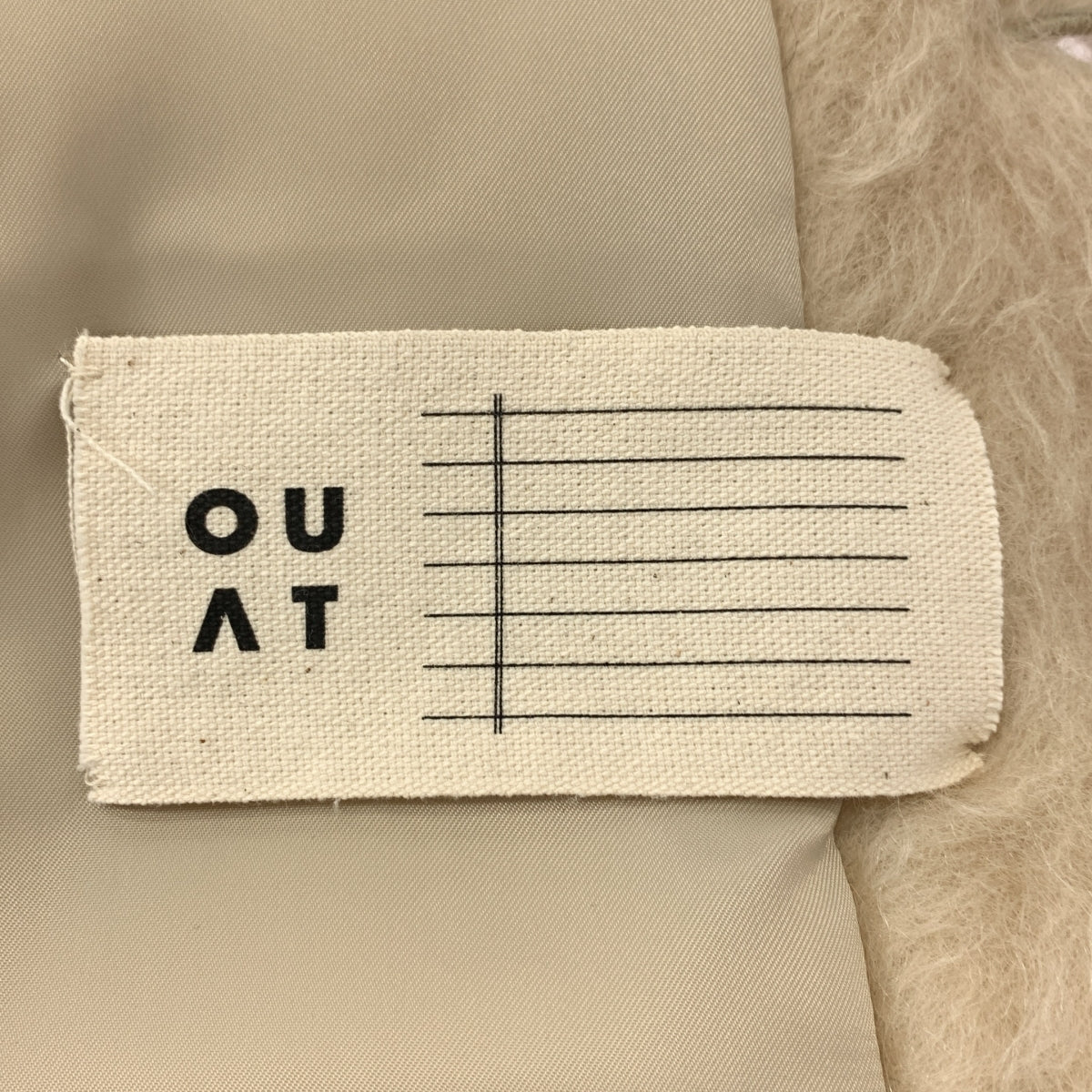 미품】 OUAT / 오유에이티 | 2022AW | SUPER MOHAIR JACKET 모헤어