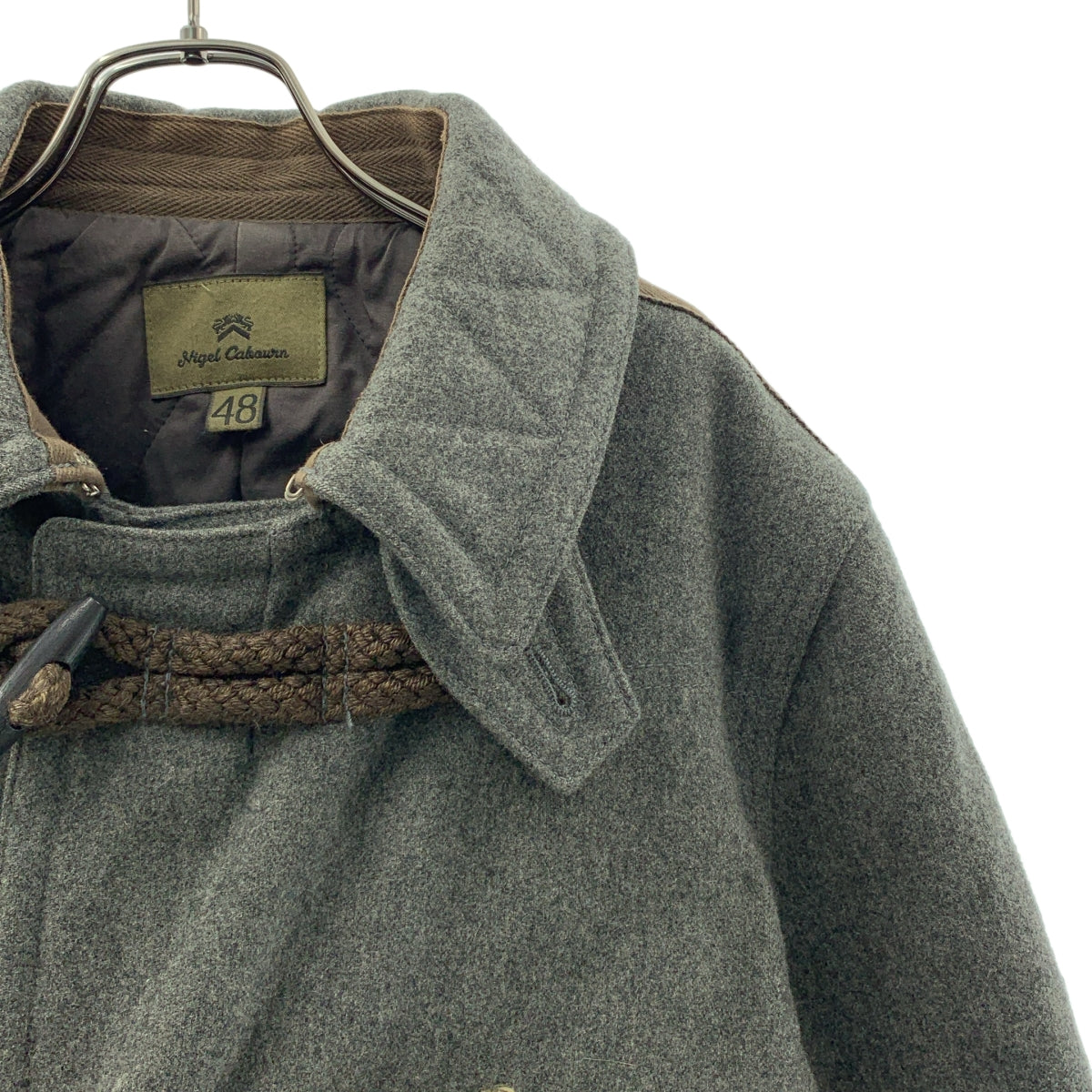 NIGEL CABOURN / ナイジェルケーボン | ウール ダッフルコート | 48