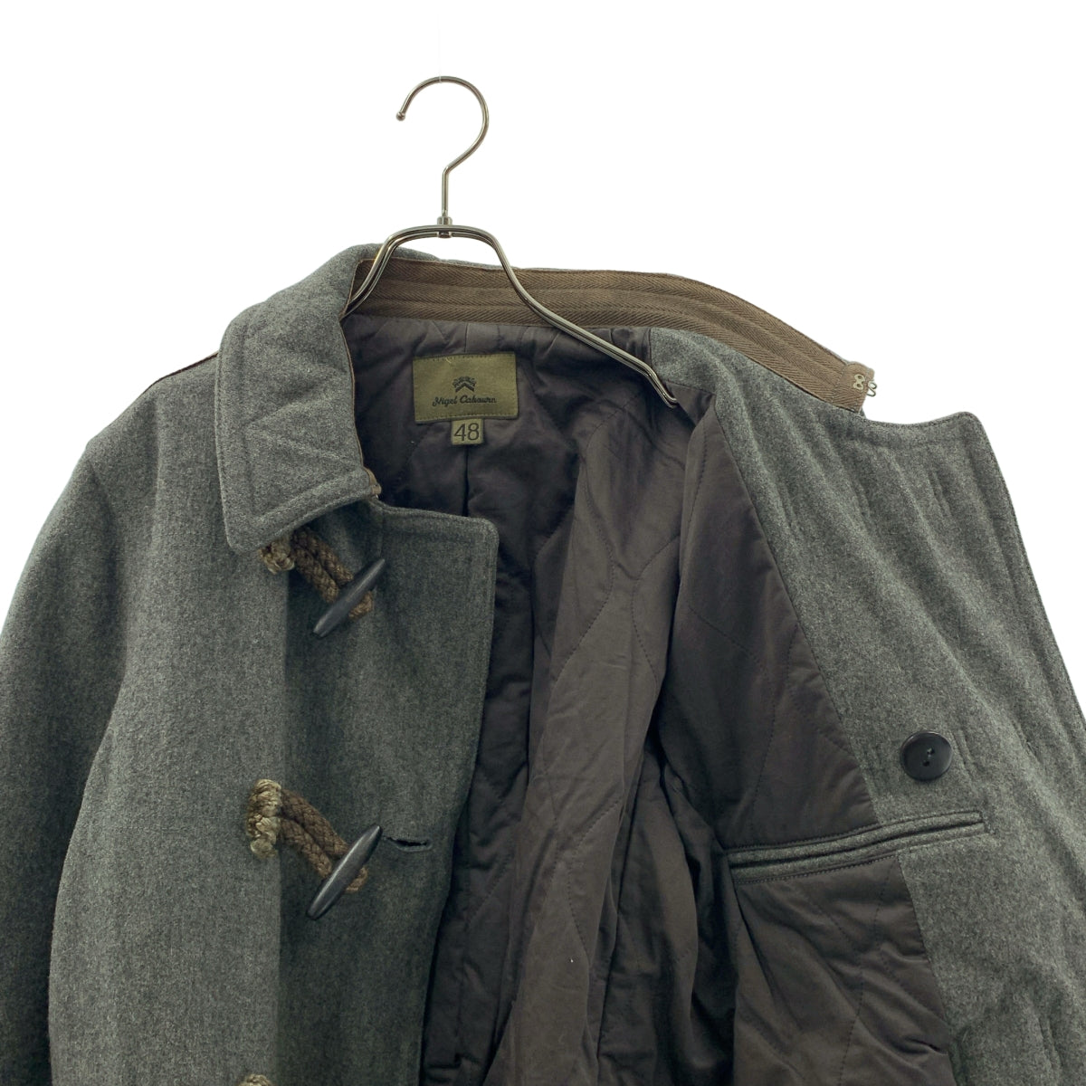 NIGEL CABOURN / ナイジェルケーボン | ウール ダッフルコート | 48