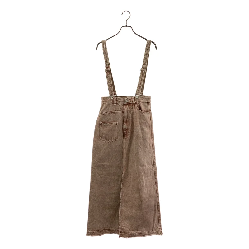 AMERI / アメリ | MEDI INVERT SUSPENDER DENIM SKIRT デニム スカート | 24 | レディース