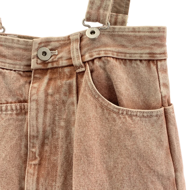 AMERI / アメリ | MEDI INVERT SUSPENDER DENIM SKIRT デニム スカート | 24 | レディース