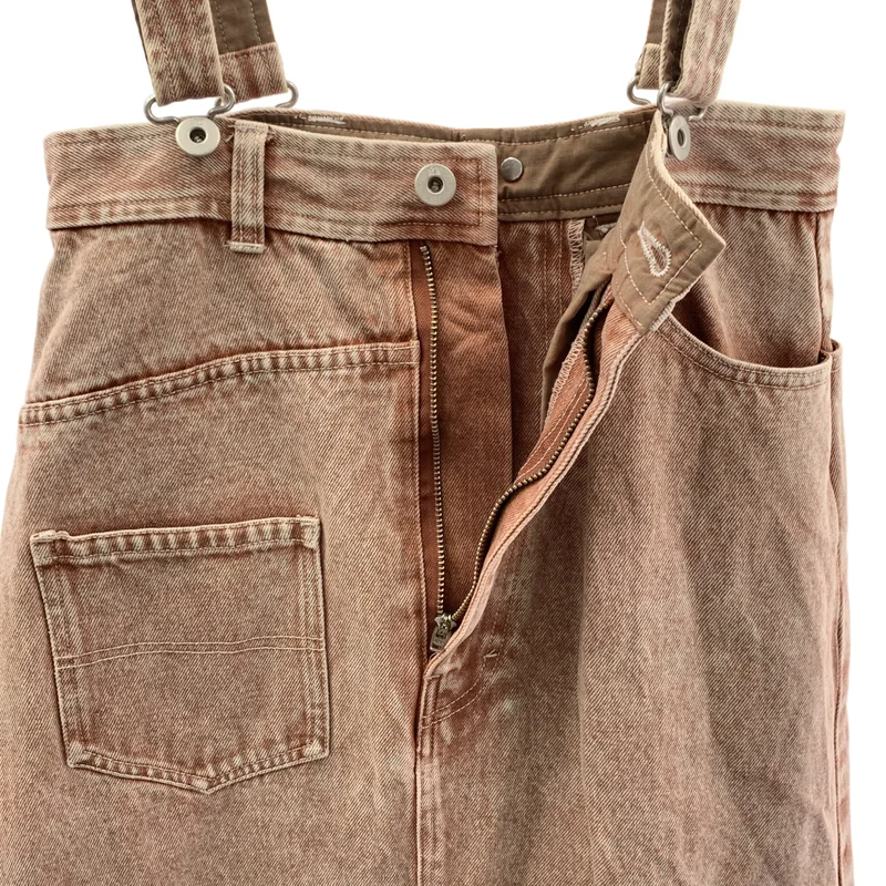 AMERI / アメリ | MEDI INVERT SUSPENDER DENIM SKIRT デニム スカート | 24 | レディース