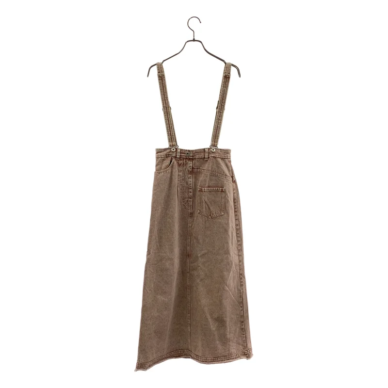 AMERI / アメリ | MEDI INVERT SUSPENDER DENIM SKIRT デニム スカート | 24 | レディース