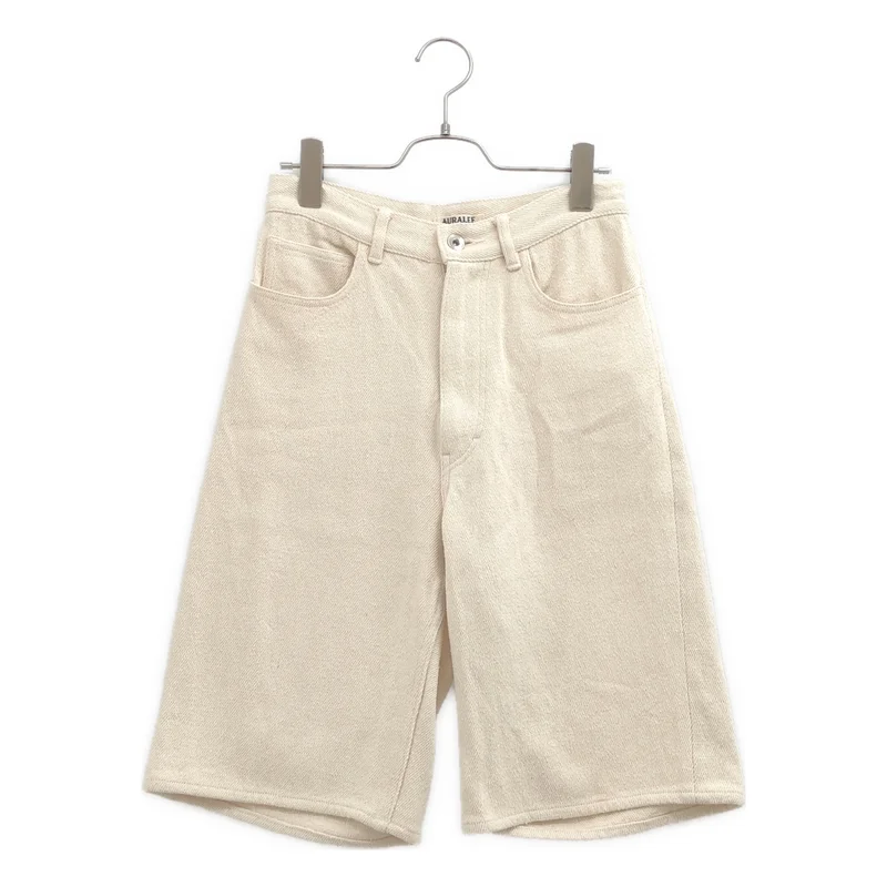 AURALEE / オーラリー | 2026SS | SILK NEP WIDE SHORTS A26SP04SD | 0 | レディース