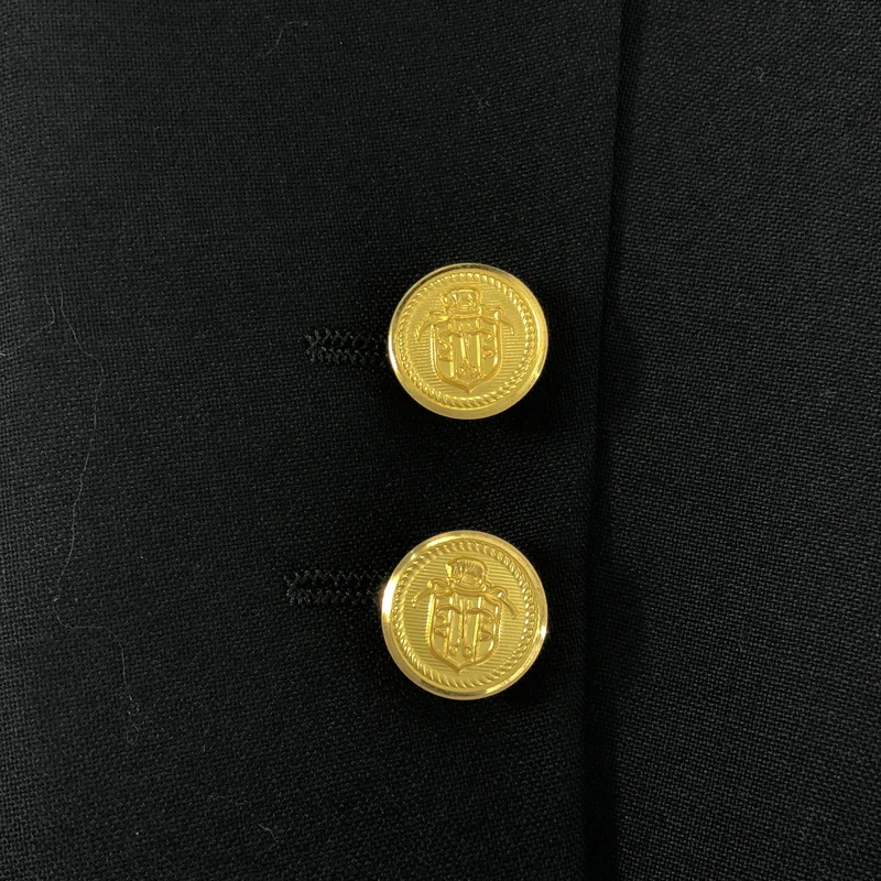 J.PRESS / ジェイプレス | 金ボタン ダブルブレスト ブレザー ジャケット | 38 | メンズ