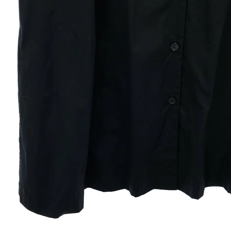 MARGARET HOWELL / マーガレットハウエル | 2023AW | WASHED COTTON SATIN コットン シルク シャツワンピース | 1 | レディース