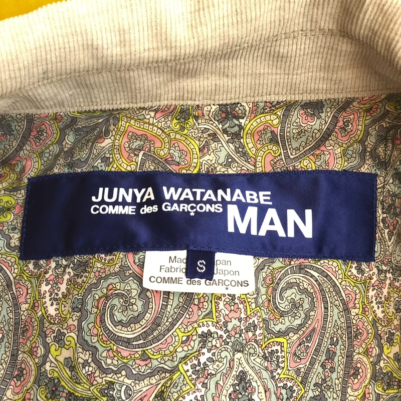 JUNYAWATANABE COMMEdesGARCONS MAN / ジュンヤワタナベマン | 2018SS | リネン 樹脂加工 ステンカラーコート | S | メンズ