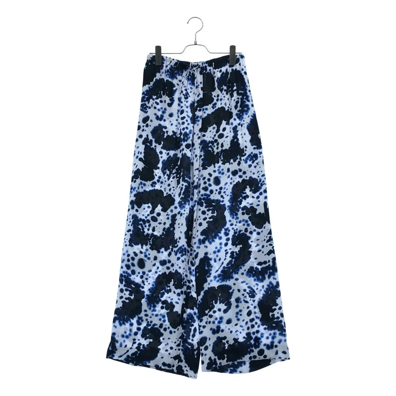 DRIES VAN NOTEN / ドリスヴァンノッテン | 総柄ワイドパンツ | 34 | レディース