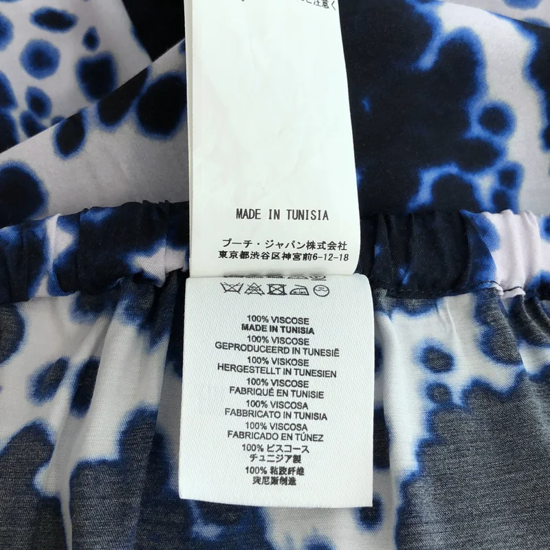 DRIES VAN NOTEN / ドリスヴァンノッテン | 総柄ワイドパンツ | 34 | レディース