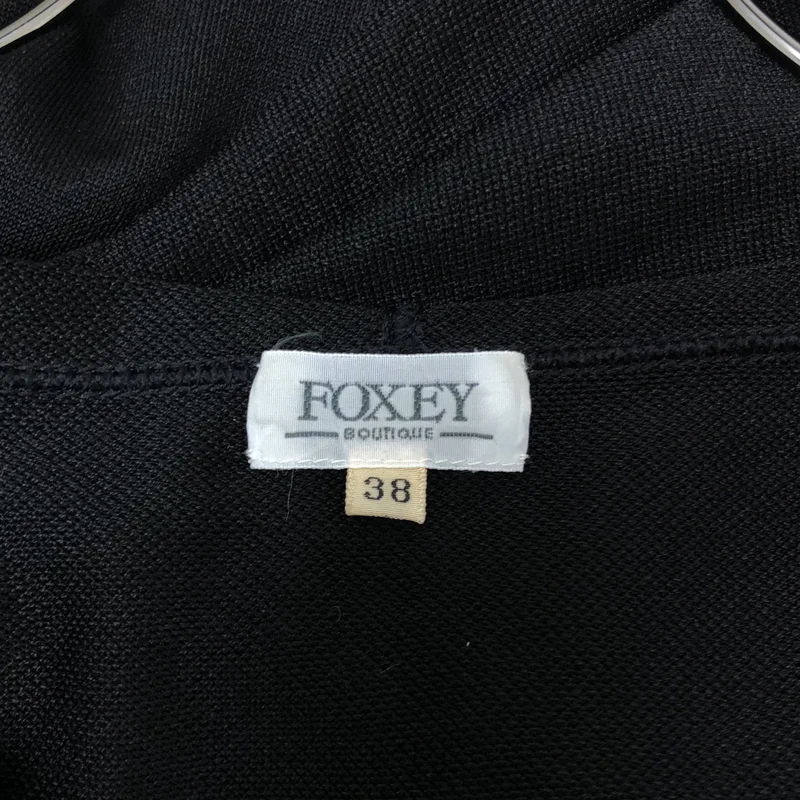 FOXEY BOUTIQUE / フォクシーブティック | シルク混 フーデッド ニット ジャケット | 38 | レディース