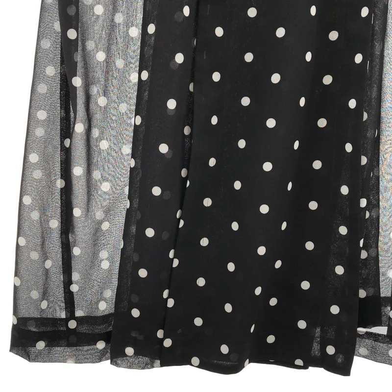 COMME des GARCONS COMME des GARCONS / コムコム | 2020SS | ドット ラウンドカラー シアーシャツワンピース | M | レディース