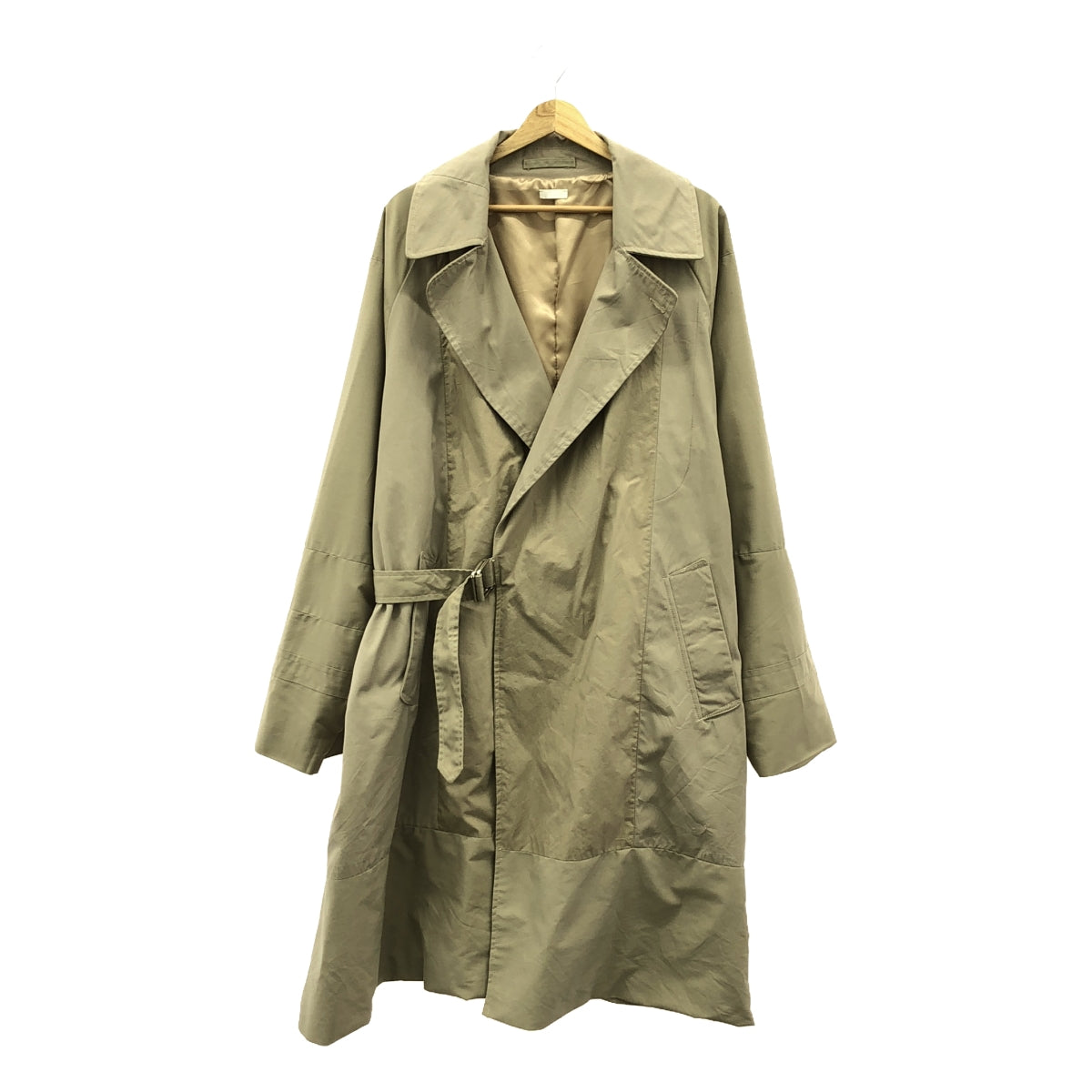 SEEALL / シーオール | RECONSTRUCTED TIELOCKEN COAT コットン 再構築 タイロッケンコート | 3 | ベージュ | メンズ SEEALL / シーオール | RECONSTRUCTED TIELOCKEN COAT コットン 再構築