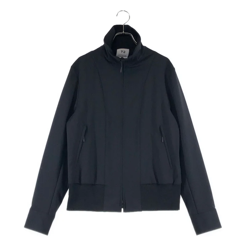 Y-3 / ワイスリー | 2021AW | W CLASSIC REFINED WOOL STRETCH TRACK JACKET / クラシックリファインド ウールストレッチ トラックジャケット | XS | レディース