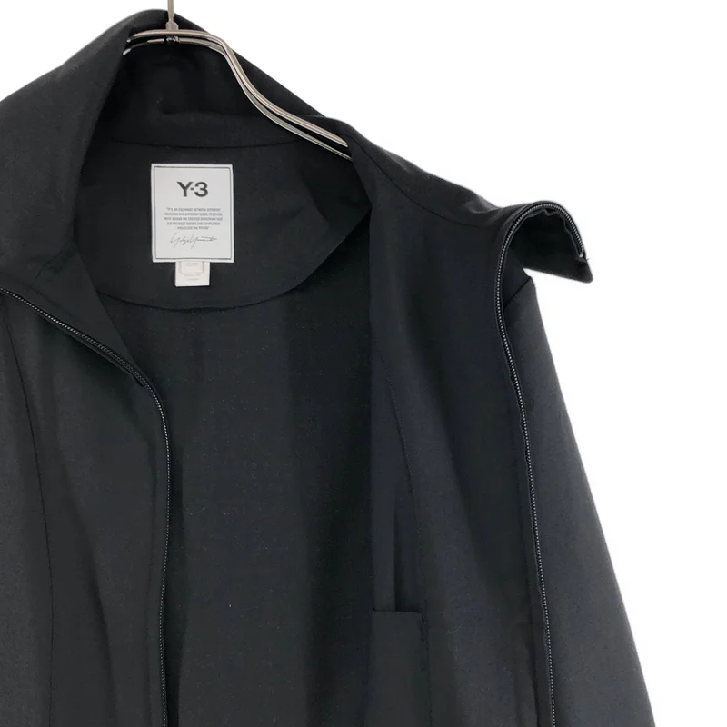 Y-3 / ワイスリー | 2021AW | W CLASSIC REFINED WOOL STRETCH TRACK JACKET / クラシックリファインド ウールストレッチ トラックジャケット | XS | レディース