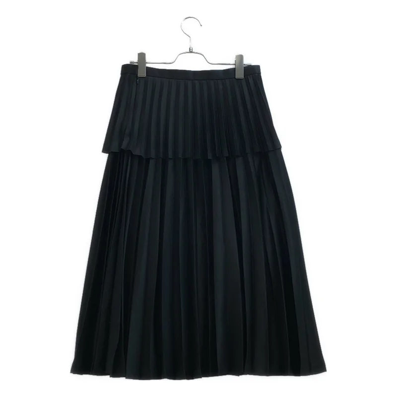 noir kei ninomiya / ノワールケイニノミヤ | 2020SS | レイヤード プリーツスカート | S | レディース